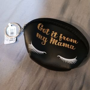 NWT! "Got It From My Mama" Coin Wallet